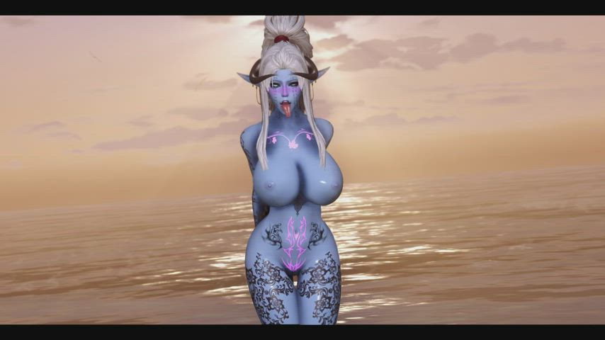 Babe Blue Blue Angel gif