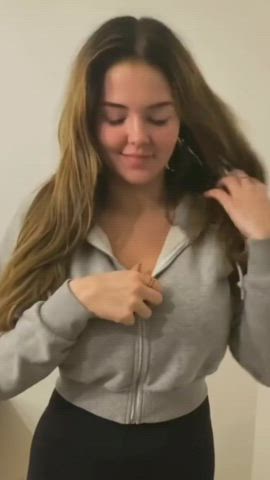 Big Tits Brazilian Teen gif