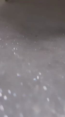 bathroom bubble butt towel gif