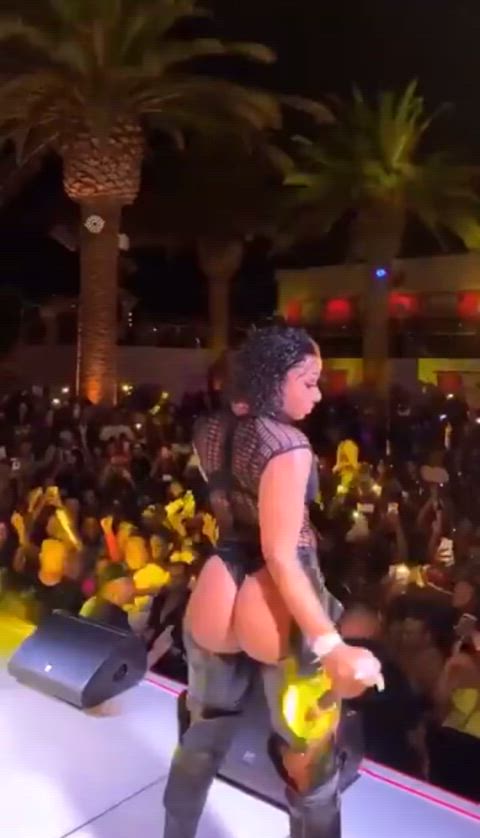ass big ass megan thee stallion public gif