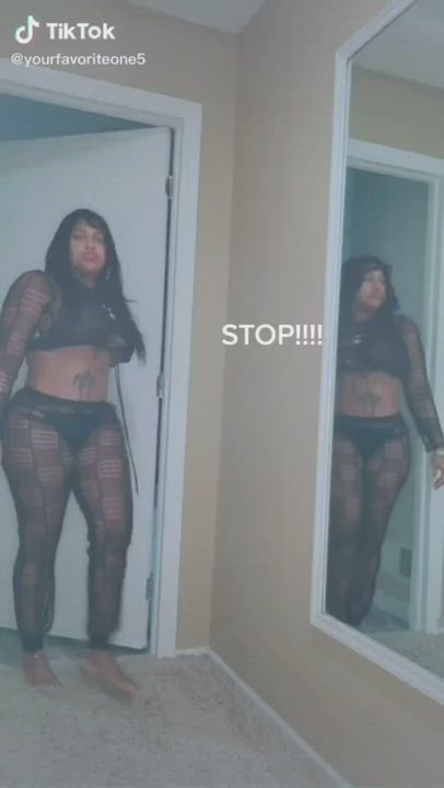 Amateur Ebony Hispanic Latina Spanish Teasing gif