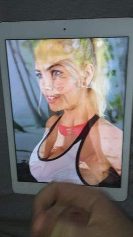 big tits cum cumshot kate upton tribute gif