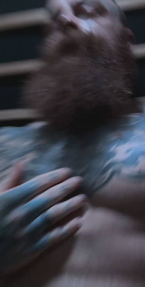 abs fantasy muscles nsfw solo tattoo gif