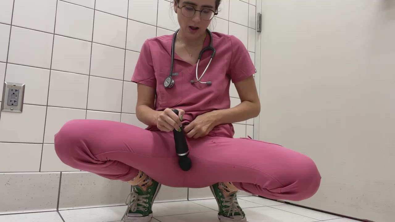 Oops, I squirted at work again ….. join OnlyFans.com/LillyVig on sale tonight only