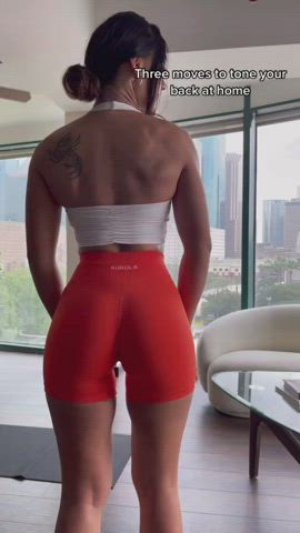 exhibitionist gym gymnast gif