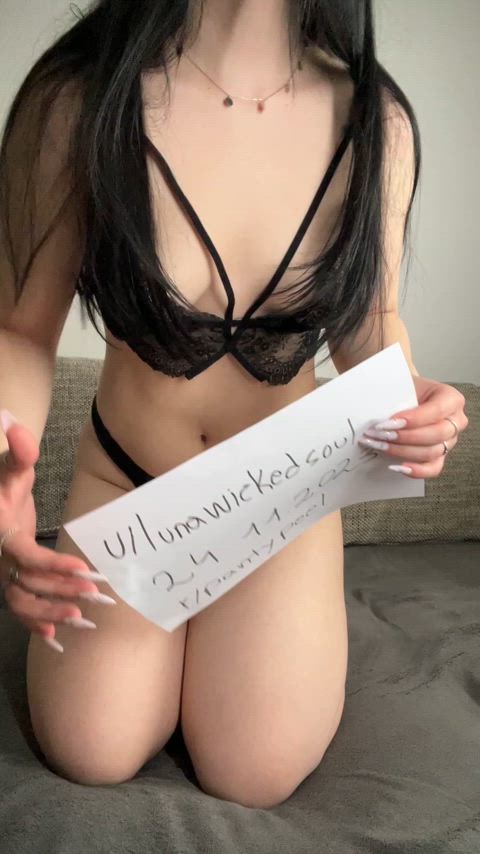 Enjoy my first panty peel💕 Verification