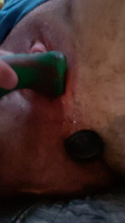 Butt Plug Dildo FTM Trans gif