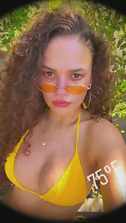 Bikini Cleavage Madison Pettis gif