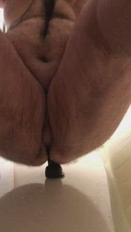 Anal Chubby Dildo Male Masturbation gif