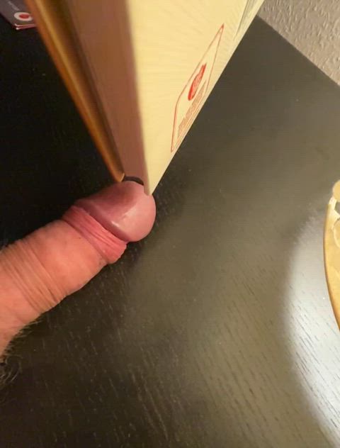 bdsm cock penis slave torture uncircumcised gif