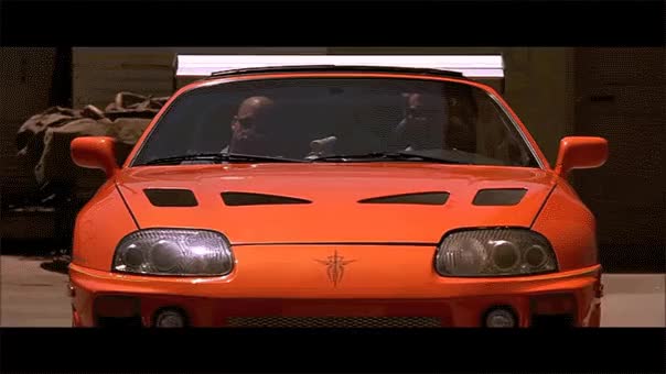 Brians supra fast and the furious