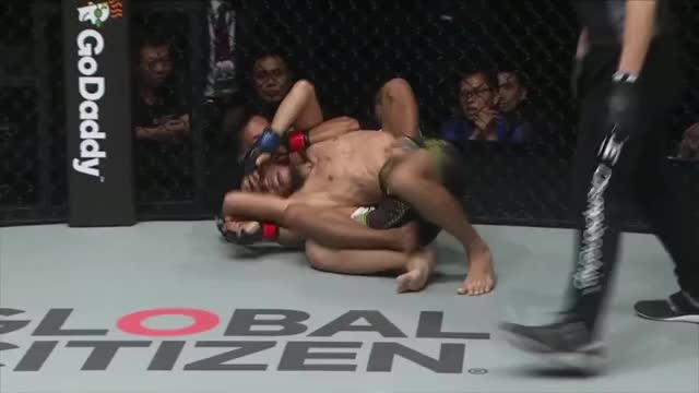 One FC: ADRIAN MATHEIS rear naked over EDDEY KALAI