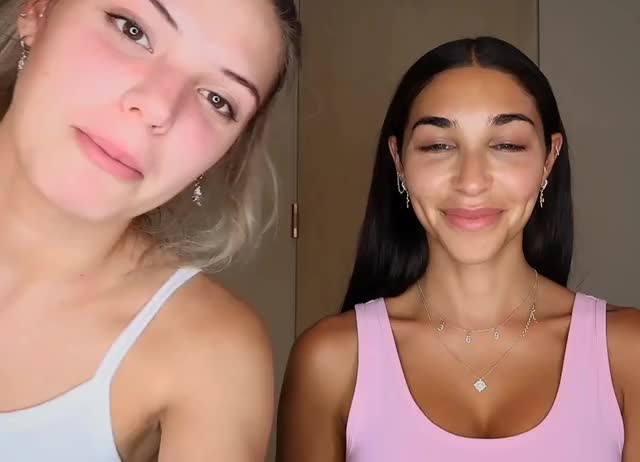 Embarrassed in See-through