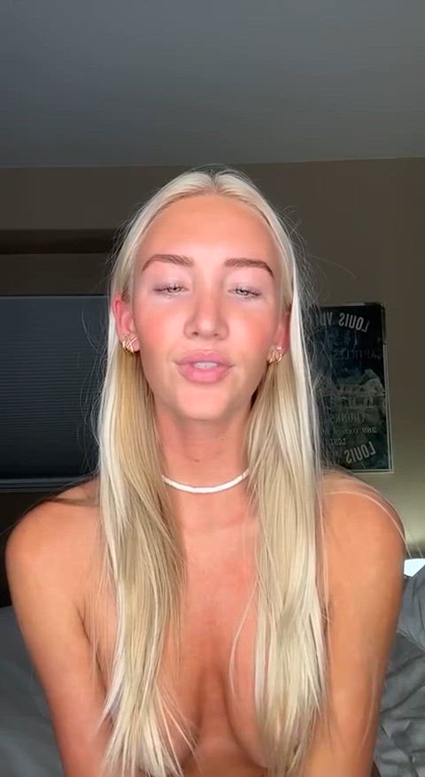 blonde cute onlyfans teen tits just-boobs gif