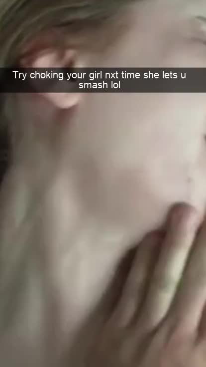 It makes her clench up