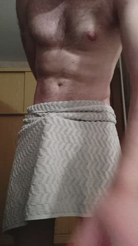 I drop towels more often if someone around 🤫
