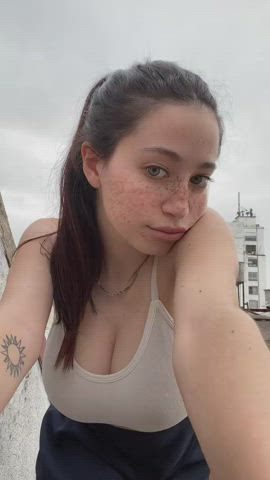 boobs tit worship titty fuck gif