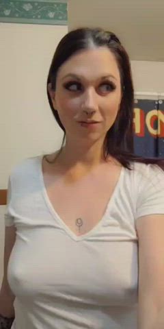 Big Nipples MILF Tits Titty Drop gif