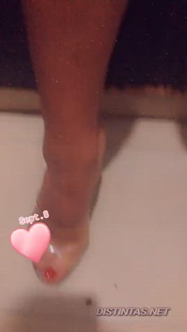 big dick big tits latina masturbating size difference trans trans woman gif