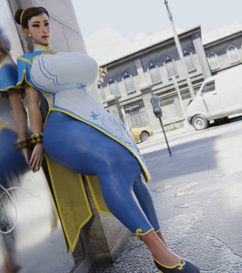 animation anime big dick big tits bulge cum cumshot futanari huge load huge tits