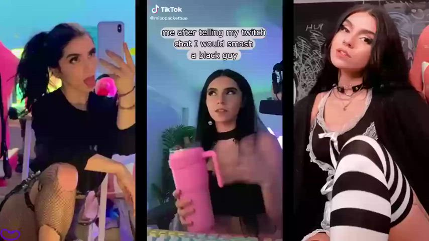 bbc babecock celebrity humiliation interracial pmv split screen porn tiktok gif