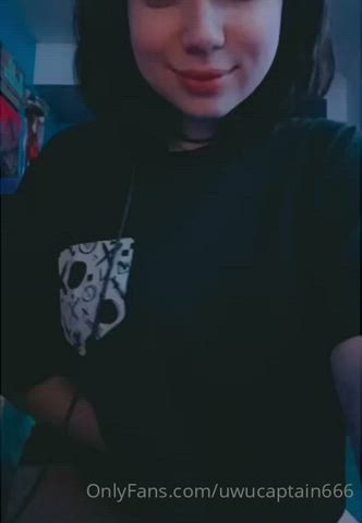 Big Ass Lingerie T-Shirt White Girl gif