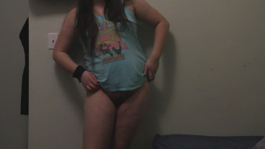 ass curvy small tits solo strip thick gif
