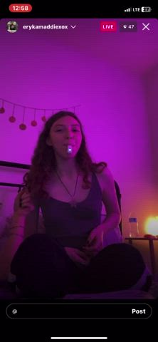 Flashing GIF by mrpbtoast24 from last night