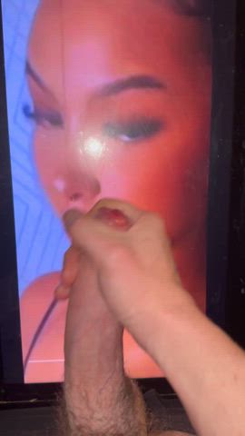 cumshot ebony facial tribbing tribute r/tributeme gif