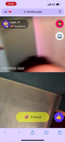 twerking webcam white girl gif