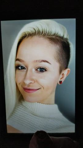 blonde celebrity cum cumshot facial gamer girl onlyfans tribute gif