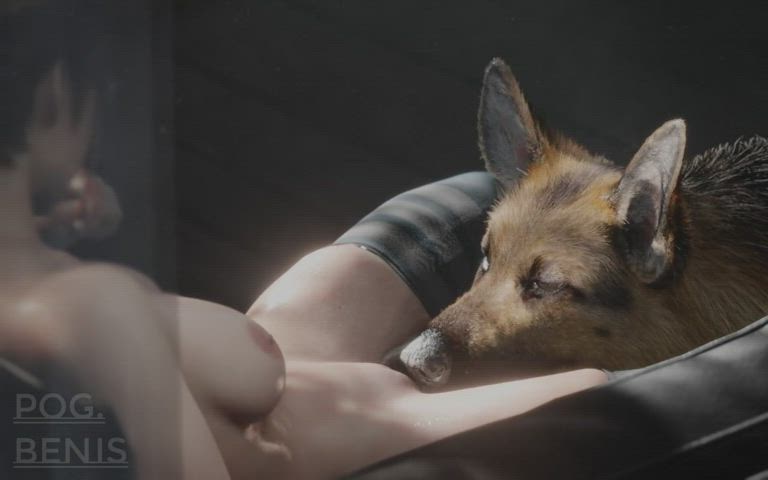 He's taking good care of her pussy - pog benis