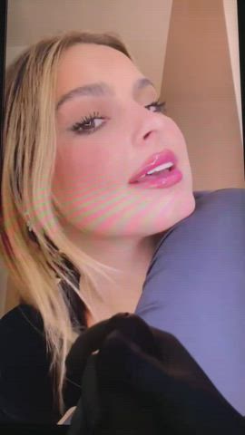 13 ropes on addison rae. her perfect face gets my biggest cumshot yet