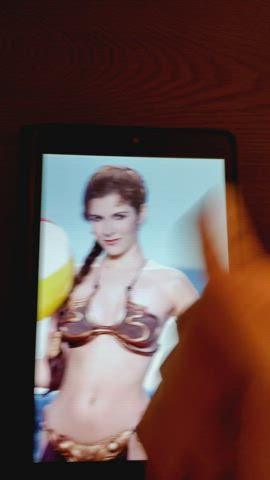 Carrie Fisher Princess Leia Tribute Porn GIF by ray4horror
