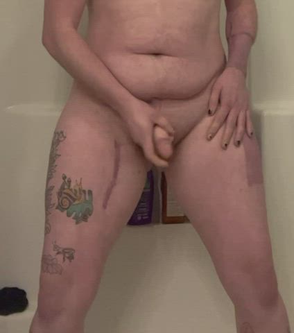 peeing piss trans trans man watersports gif