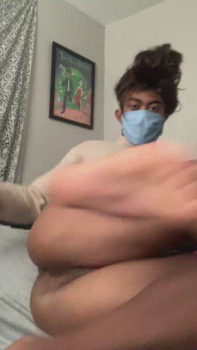 Love being fucked in this position by a bbc 🥰