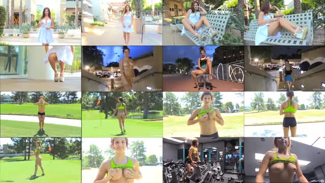 Leah Gotti Public|flash Collage