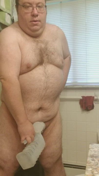 When you have a kidney stone you strain and pee in a urinal