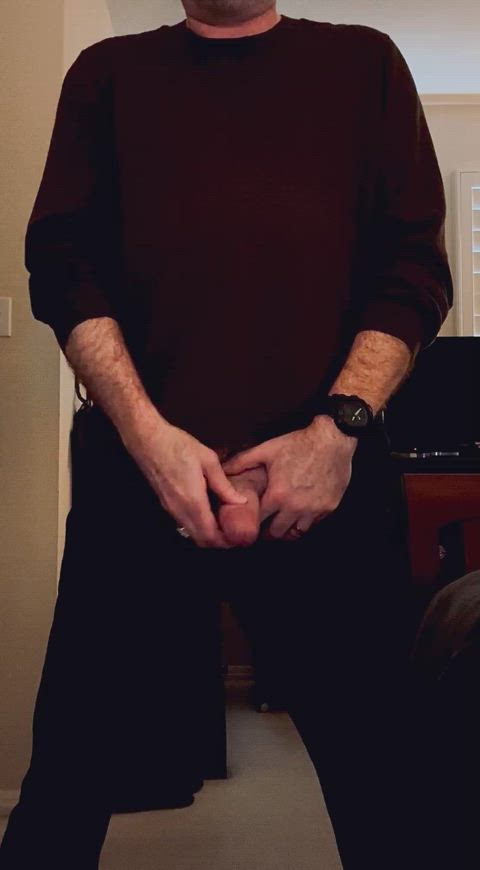 It’s Cold Outside; Come Get A Warm Cum Shower From Daddy