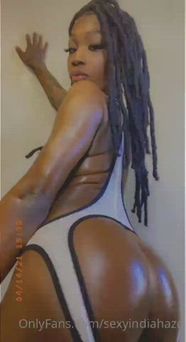 Ass Asshole Big Ass Booty Ebony Thick Trans Trans Woman Twerking gif