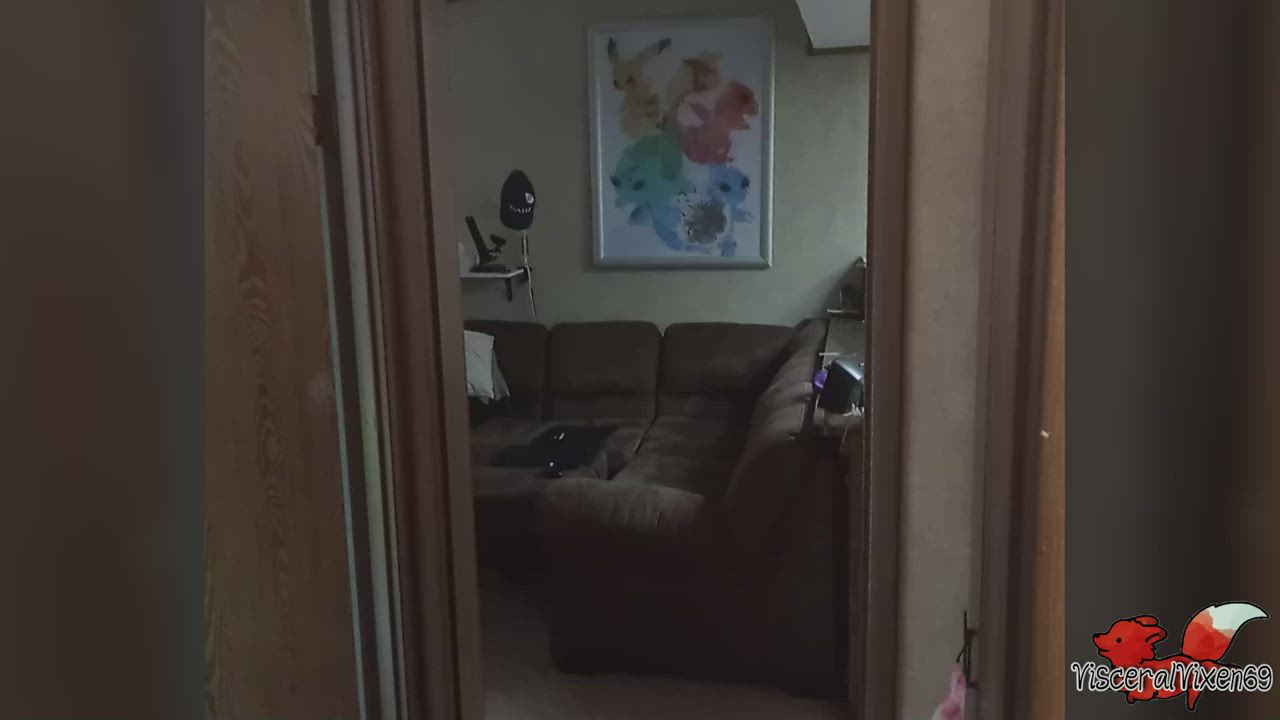 OC: My roommate apparently couldn't resist using my mouth while I was chatting online!