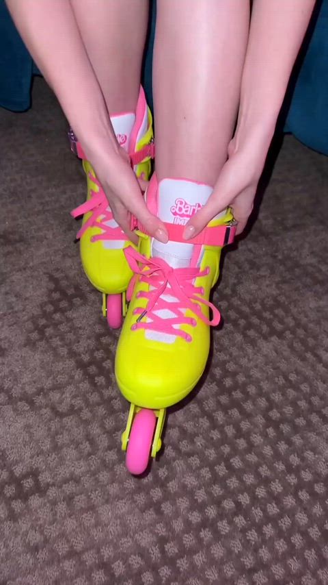 blonde cosplay russian tiktok gif