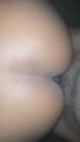 Ebony hotwife took a 8.5” BBC while hubby watched her get stretched and creampied..