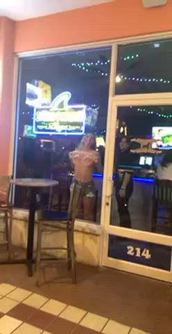 boobs flashing public gif
