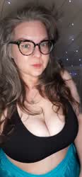 Wild hair and a creepy gaze! Happy Titty Tuesday! ?