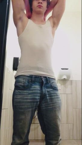 Theres a very good reason why this hot kid looks so arrogant. Can you guess? 😈