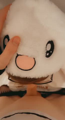 Bunny boy sucks dick ~(>_<~)