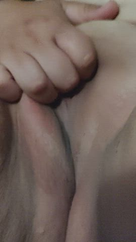 bbw fingering pussy gif