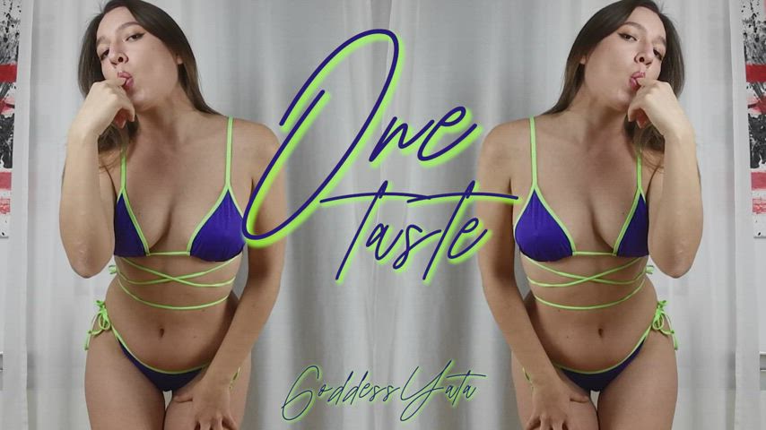 One taste is all you need - Femdom - CEI - link in comments
