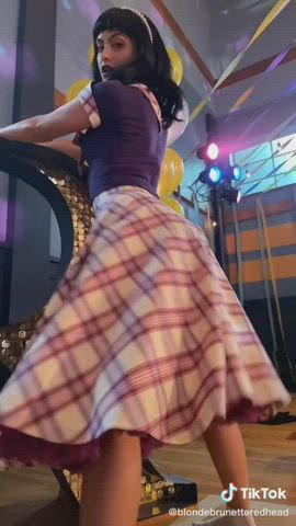ass camila mendes skirt gif